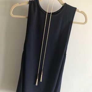 American Apparel blue shift dress